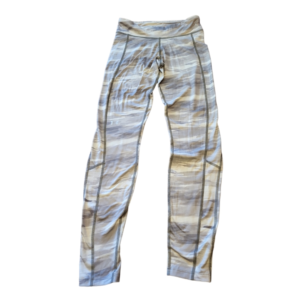 Under Armour white camo leggings size M